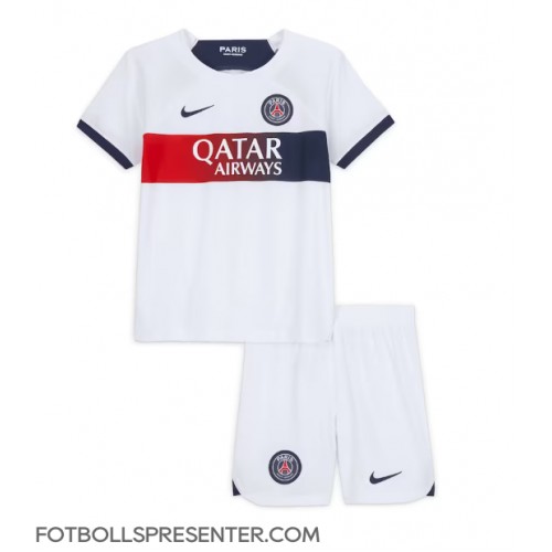 Paris Saint-Germain Bortatröja Barn 2023-24 Kortärmad (+ korta byxor)